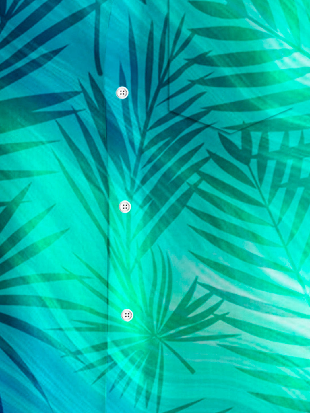 Alohadaddy Hawaiian Plant Leaves Palm Tree Gradient Print Men&