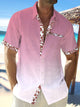 Camisas casuales de algodón y lino Alohadaddy Camisas hawaianas ligeras y transpirables de verano