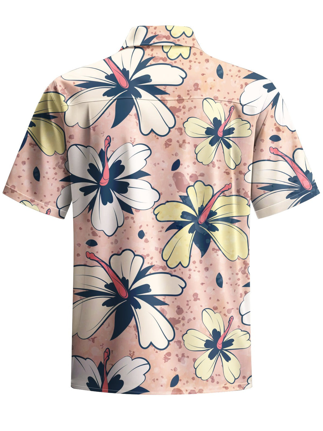 Alohadaddy® Hawaiian Flowers Art Print Moisture Wicking Men&