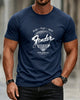 Alohadaddy® Men's Casual Rock Guitar Pick Short-Sleeve T-Shirt