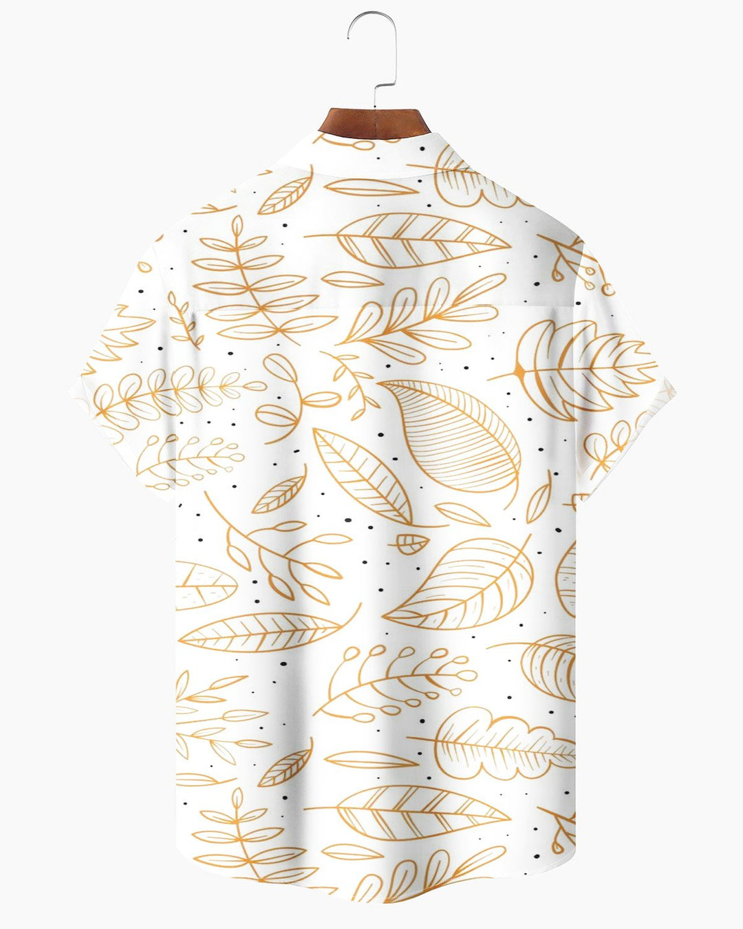 Alohadaddy® Casual Floral Leaf Print Men&