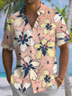 Alohadaddy® Hawaiian Flowers Art Print Moisture Wicking Men's Short Sleeve Shirt Big & Tall