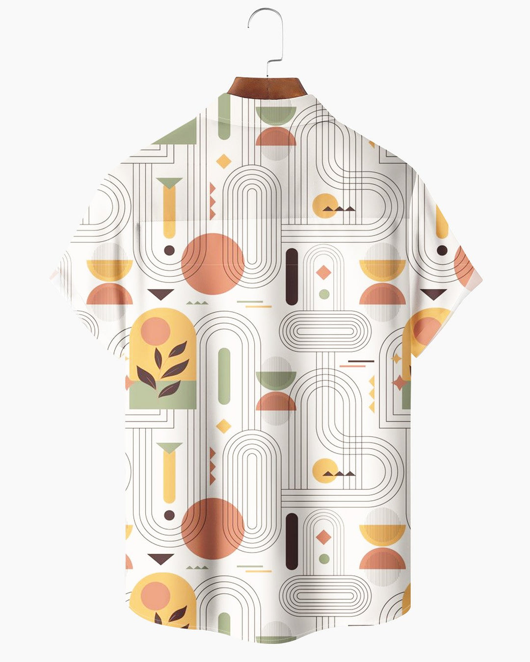 Alohadaddy® Casual Geometric Print Men&