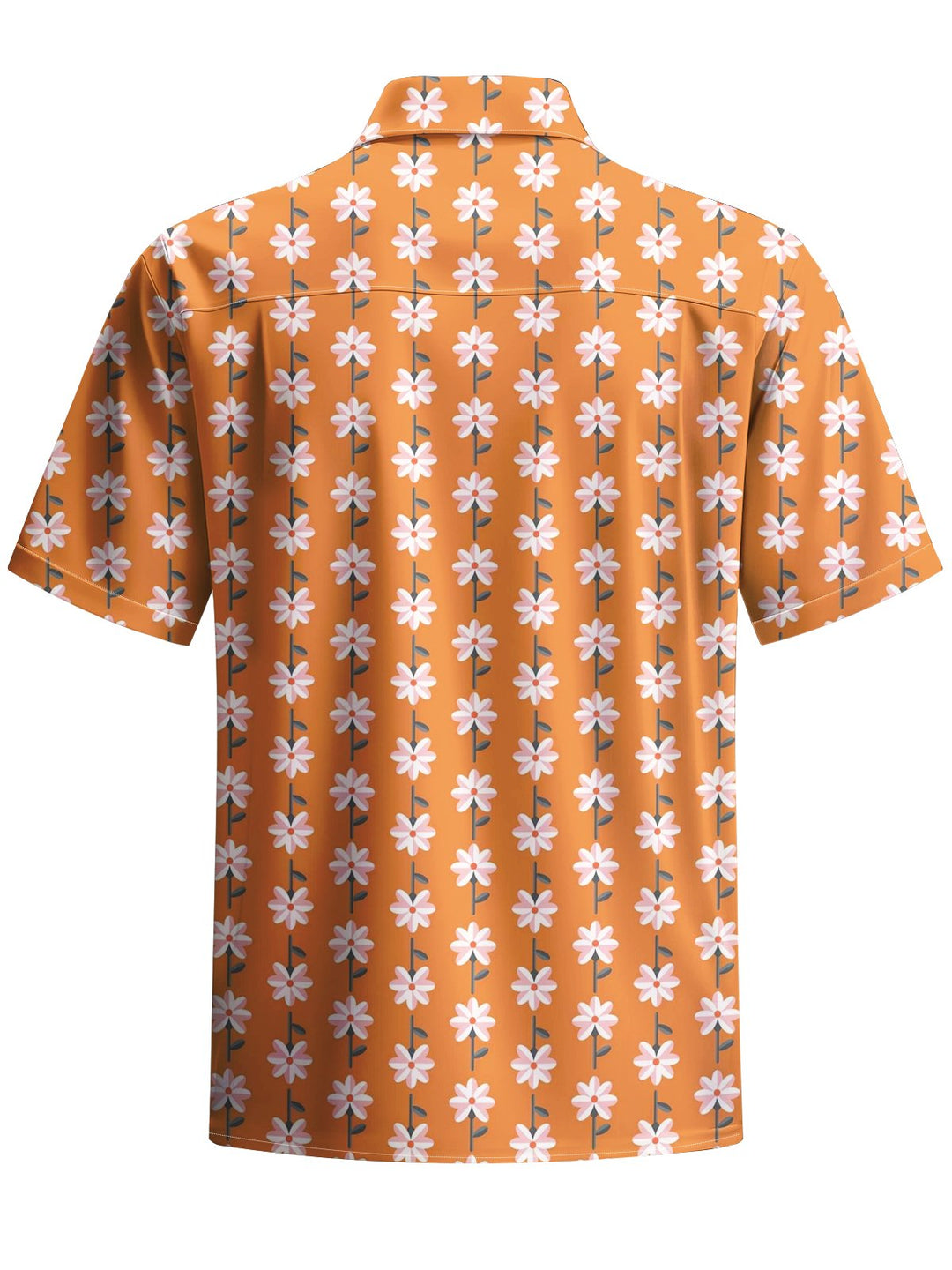 Alohadaddy® Hawaiian Flowers Art Print Moisture Wicking Men&