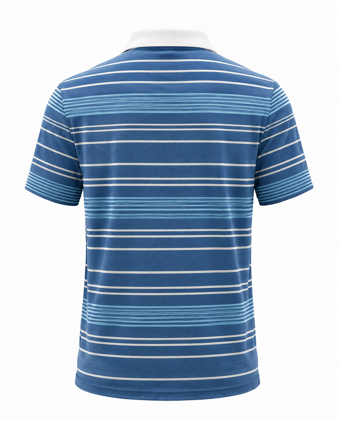 Men’s Basic Casual stripe Retro Print Button Down Polo Short-Sleeve Big &amp; Tall