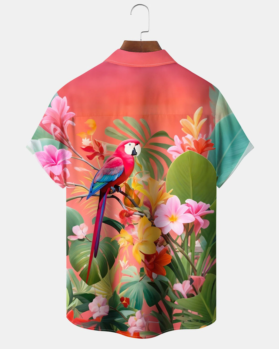 Alohadaddy® Casual Floral Print Art Button Pocket Cardigan Men&