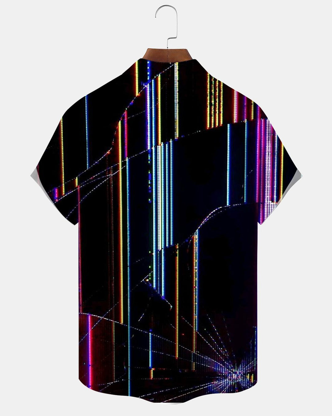 Alohadaddy® Casual Abstract Art Screen Broken Print Men&
