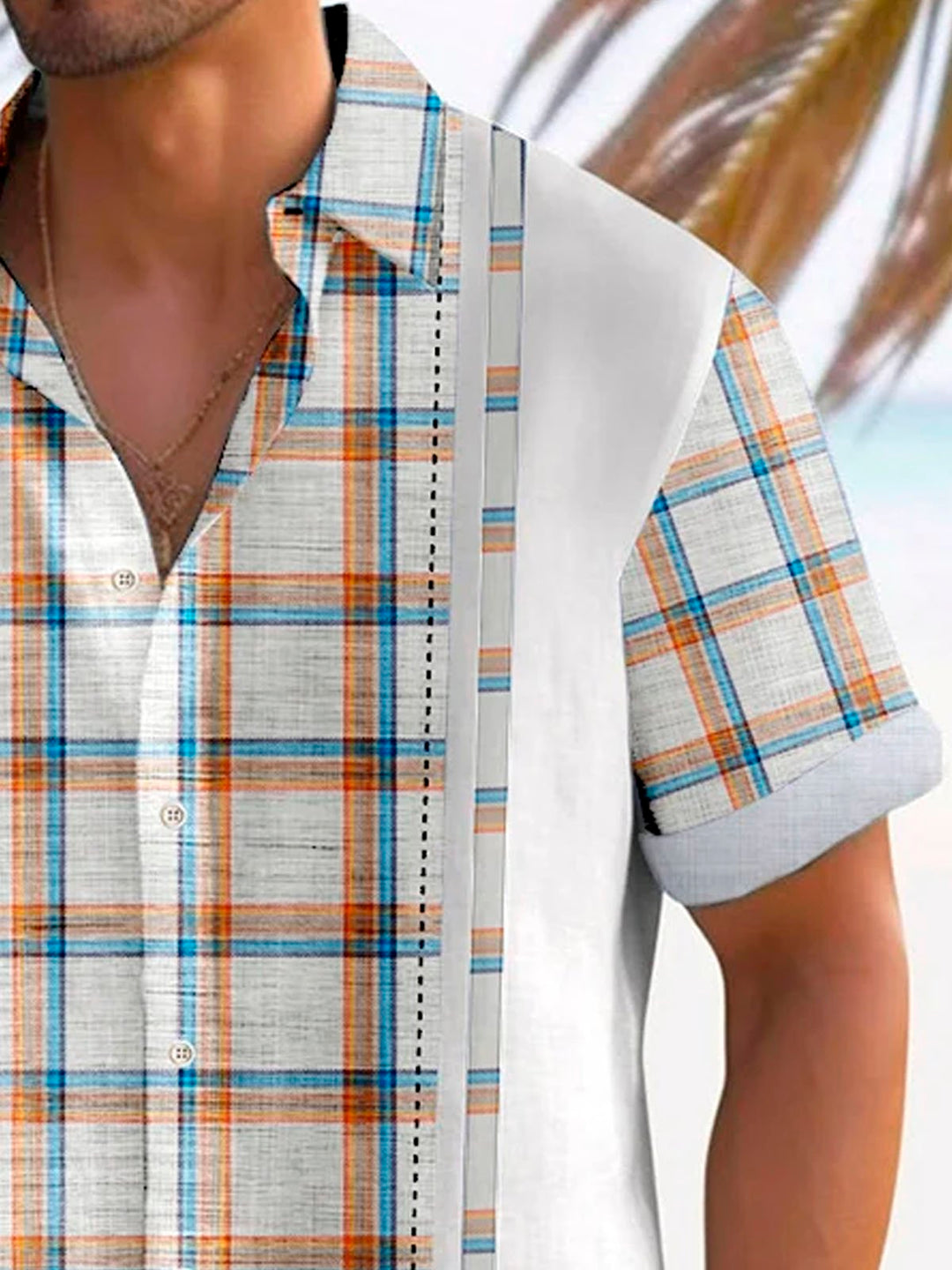 Alohadaddy Retro Plaid 3D Bowling Print Men&