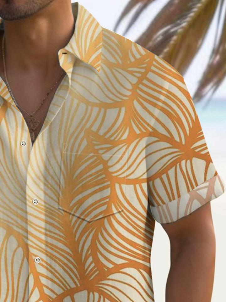 Alohadaddy Hawaiian Tropical Plant Flower 3D Print Men&