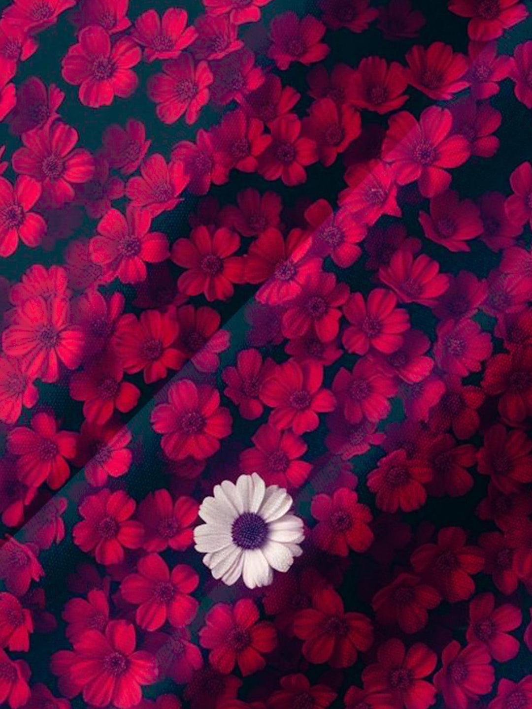Alohadaddy® Casual Floral Art Print Chest Pocket Men&