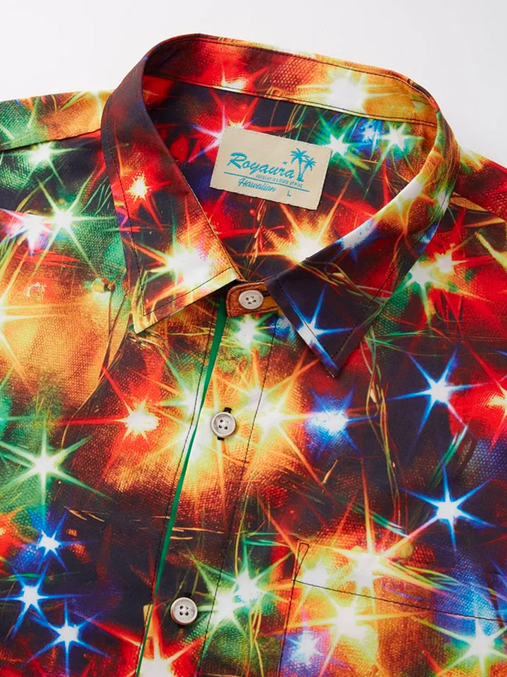Alohadaddy Christmas Gold Neon Men&