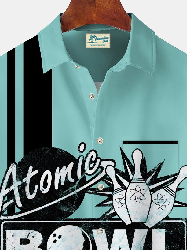 Alohadaddy Vintage Bowling Print Men&