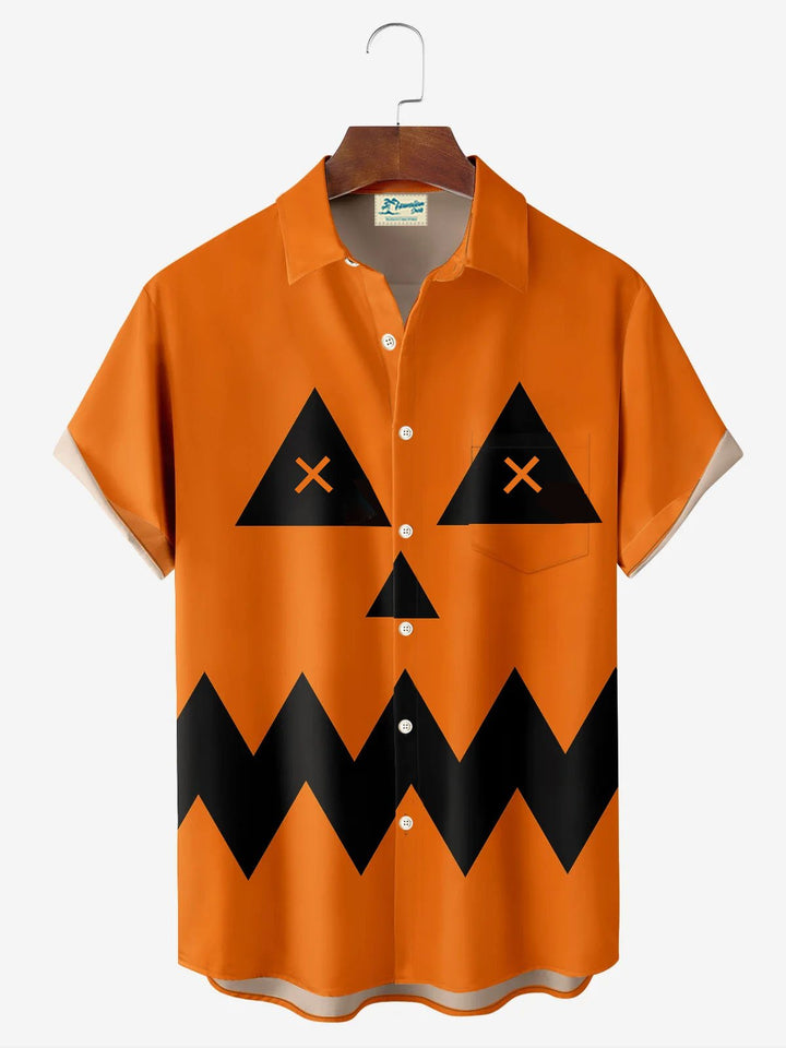 Alohadaddy Halloween Pumpkin Monster 3D Digital Print Men&