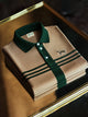 Alohadaddy® Classic Business Stripe Logo Men's Button-Down Polo Shirt Big & Tall
