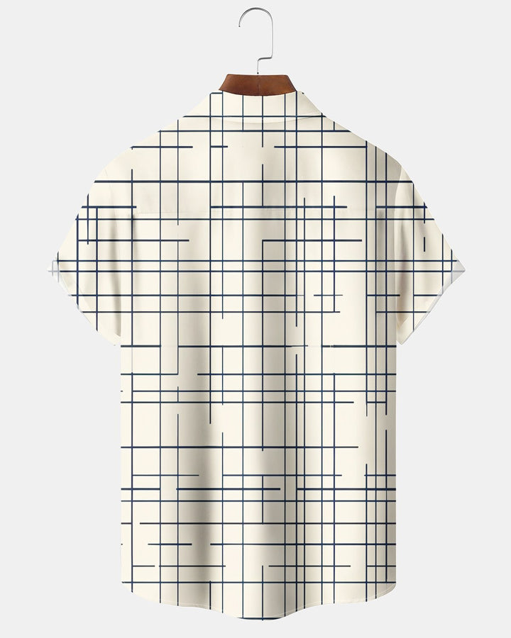 Alohadaddy® Basic Striped Print Men&
