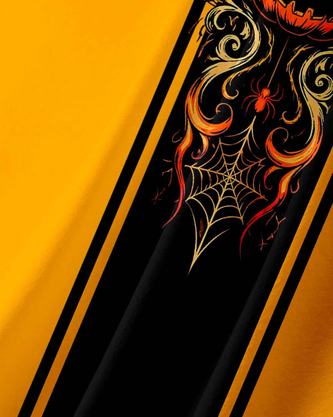 Alohadaddy® Casual Holiday Halloween Pumpkin Print Men&