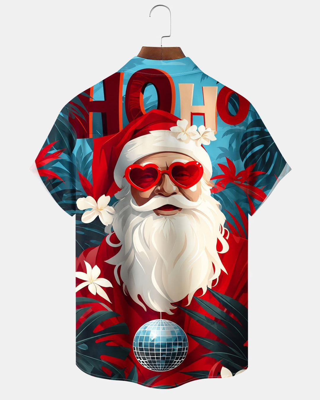 Alohadaddy® Holiday Christmas Santa Claus Print Men&