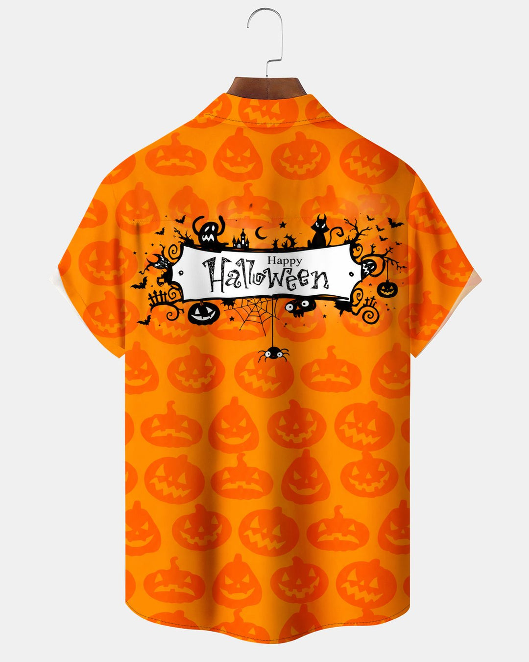 Alohadaddy® Halloween Pumpkin Print Men&