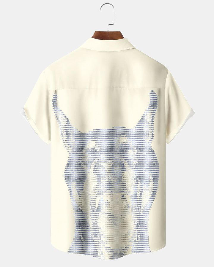 Alohadaddy® Retro Style Polka Dot Dog Print Men&