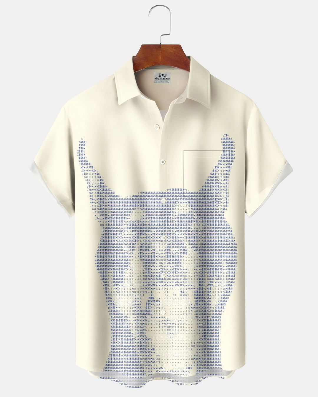 Alohadaddy® Retro Style Polka Dot Dog Print Men&