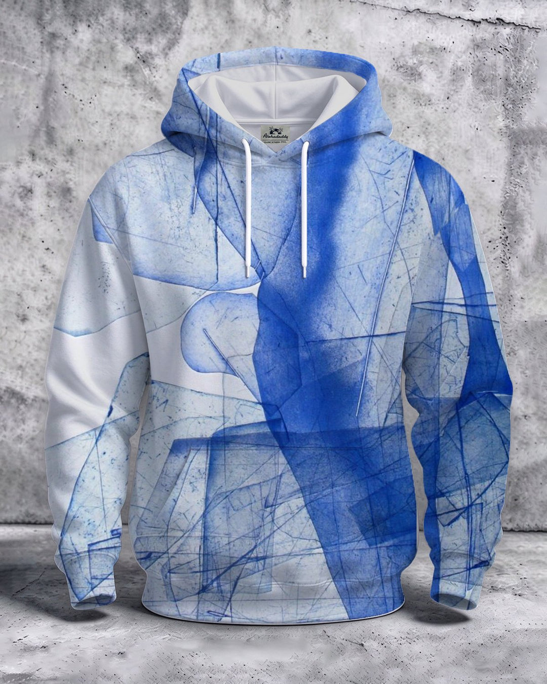 Alohadaddy® Casual Abstract Art Print Men&