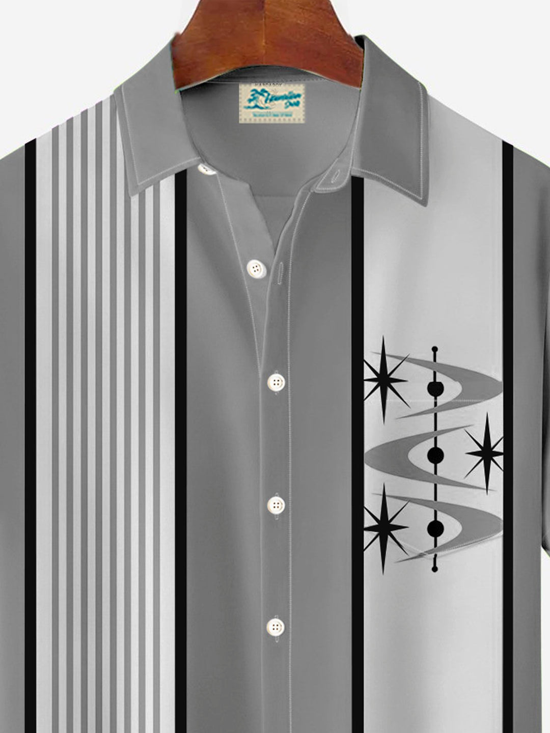 Alohadaddy Retro Bowling Geometric 3D Print Men&