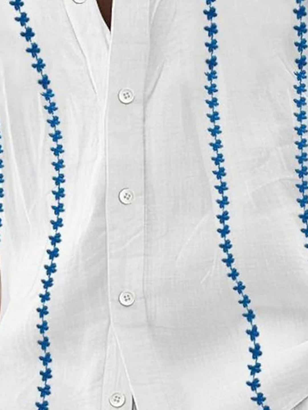 Camisa de manga corta con bolsillo y botones para hombre, con estampado digital 3D y rayas geométricas básicas retro de Alohadaddy, tallas grandes y altas