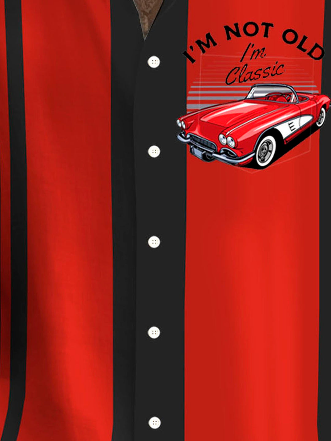 Alohadaddy Retro Bowling Car 3D Digital Print Men&
