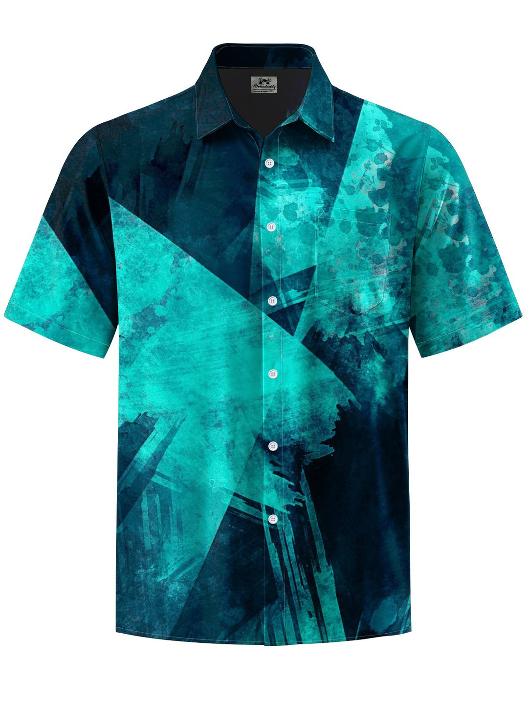 Alohadaddy® Casual Geometric Art Print Men&