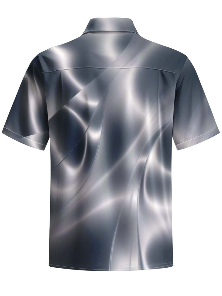 Alohadaddy® Casual Abstract Print Art Pocket Stretch Men&