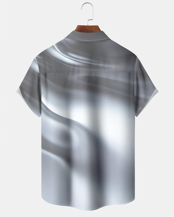 Alohadaddy® Casual Gradient Print Art Cardigan Men&