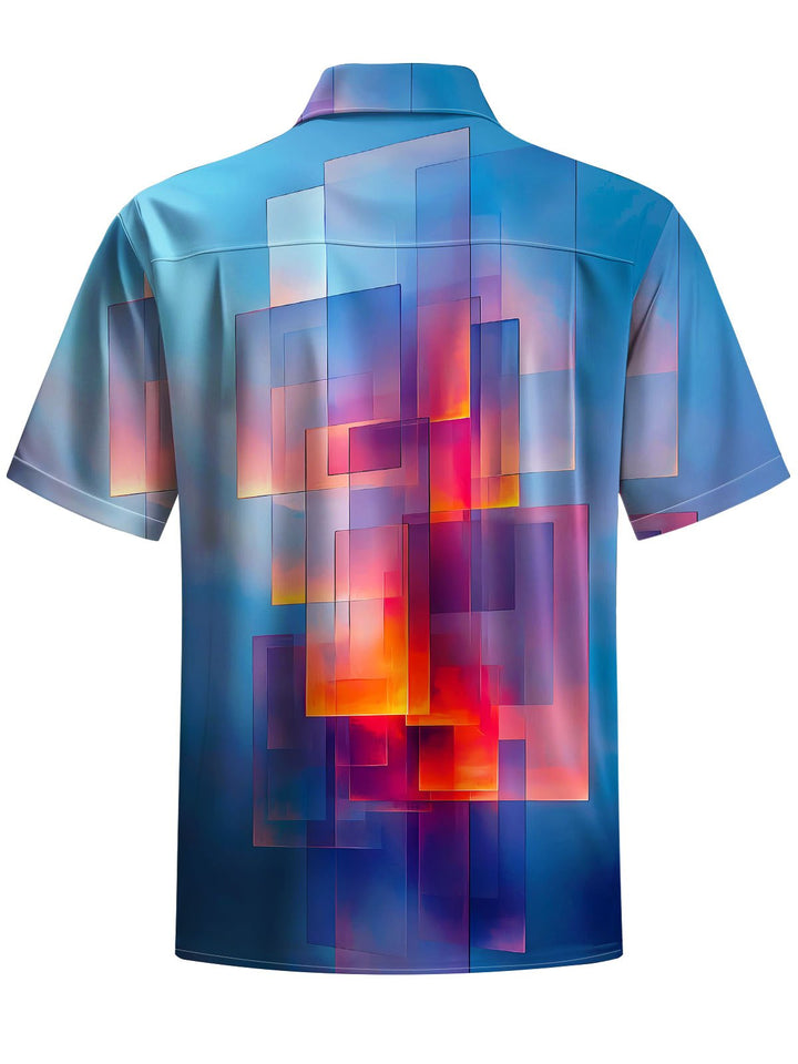 Alohadaddy® Casual Geometric Printed Moisture Wicking Men&