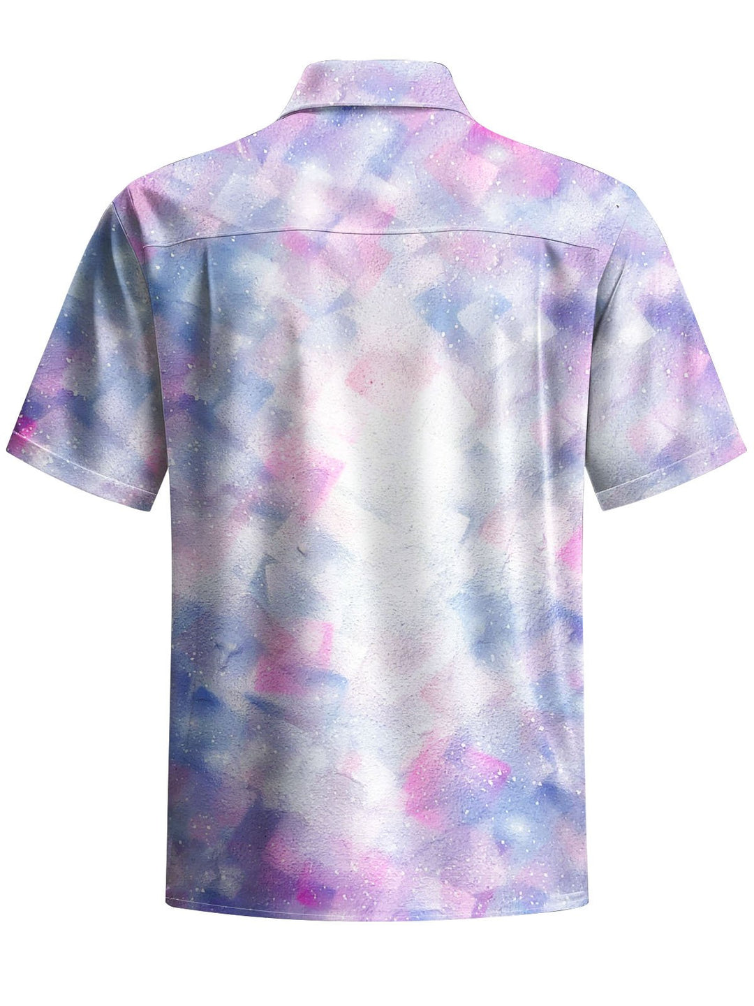 Alohadaddy® Casual Abstract Print Chest Pocket Men&