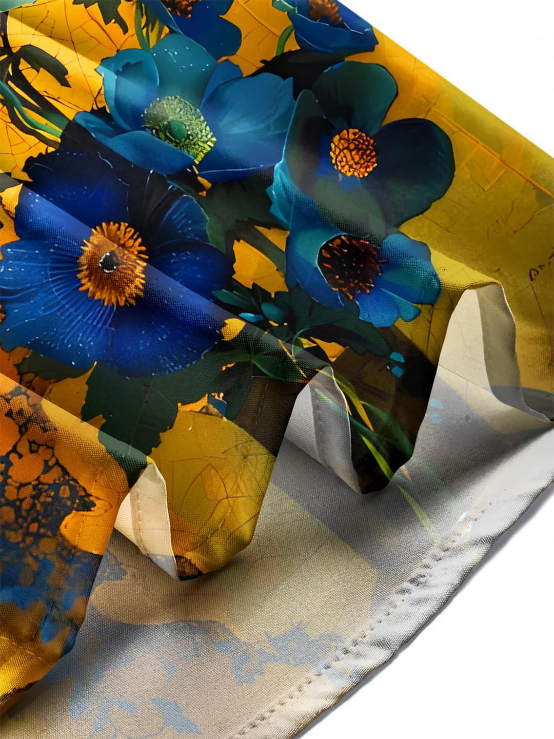 Alohadaddy® Vintage Floral Art Print Moisture Wicking Men&
