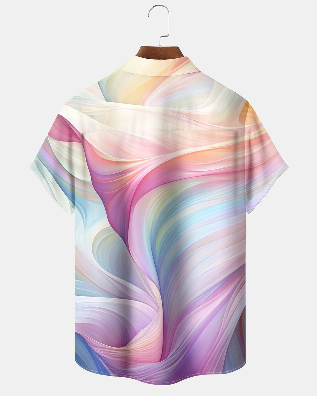 Alohadaddy® Casual Abstract Geometric Stripe Print Men&