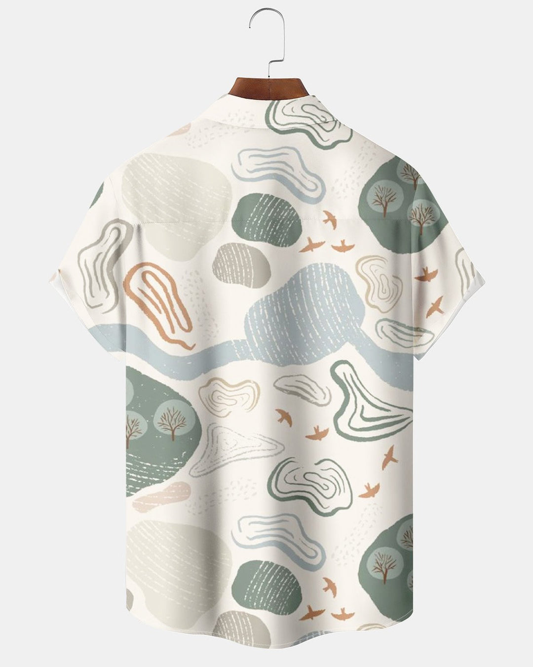 Alohadaddy® Casual Geometric Stripe Print Men&
