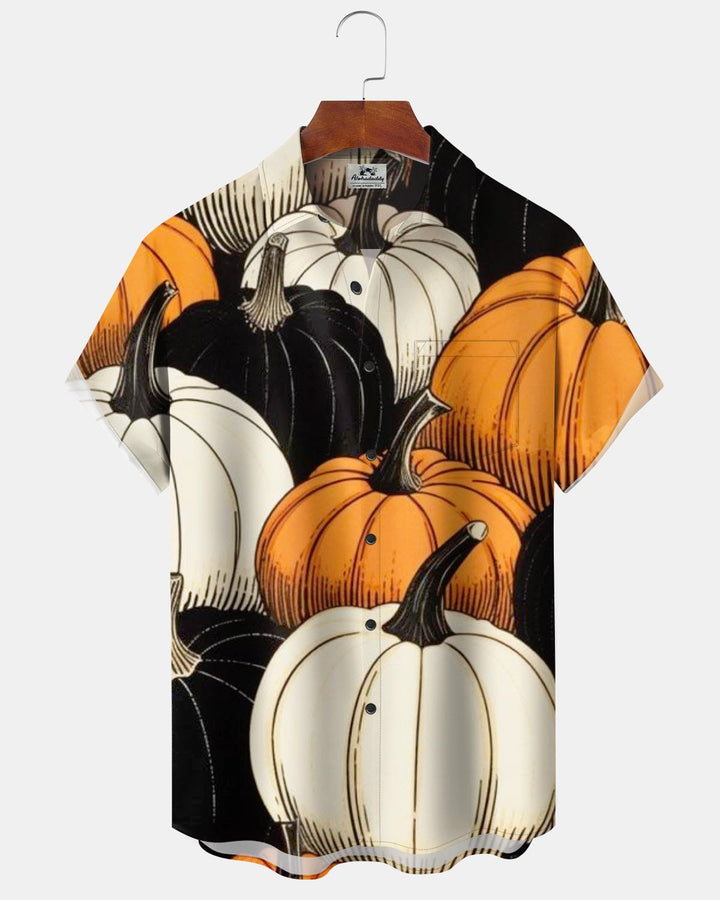 Alohadaddy® Halloween Pumpkin Print Men&