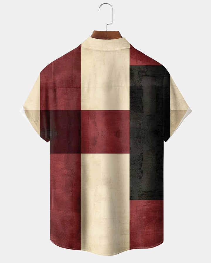 Alohadaddy® Casual Geometric Print Men&