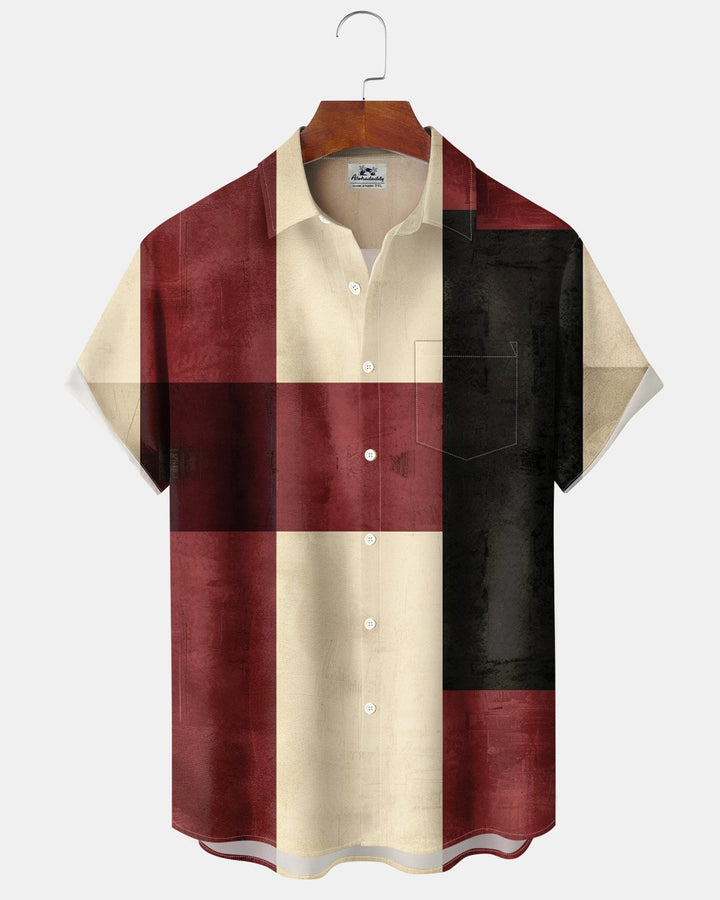 Alohadaddy® Casual Geometric Print Men&