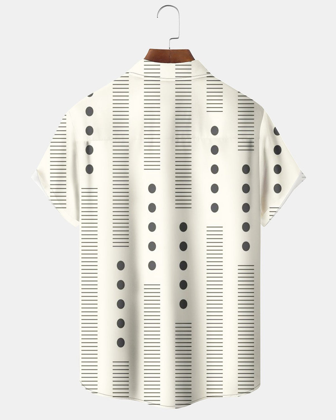 Alohadaddy® Basic Geometric Stripe Polka Dot Print Men&
