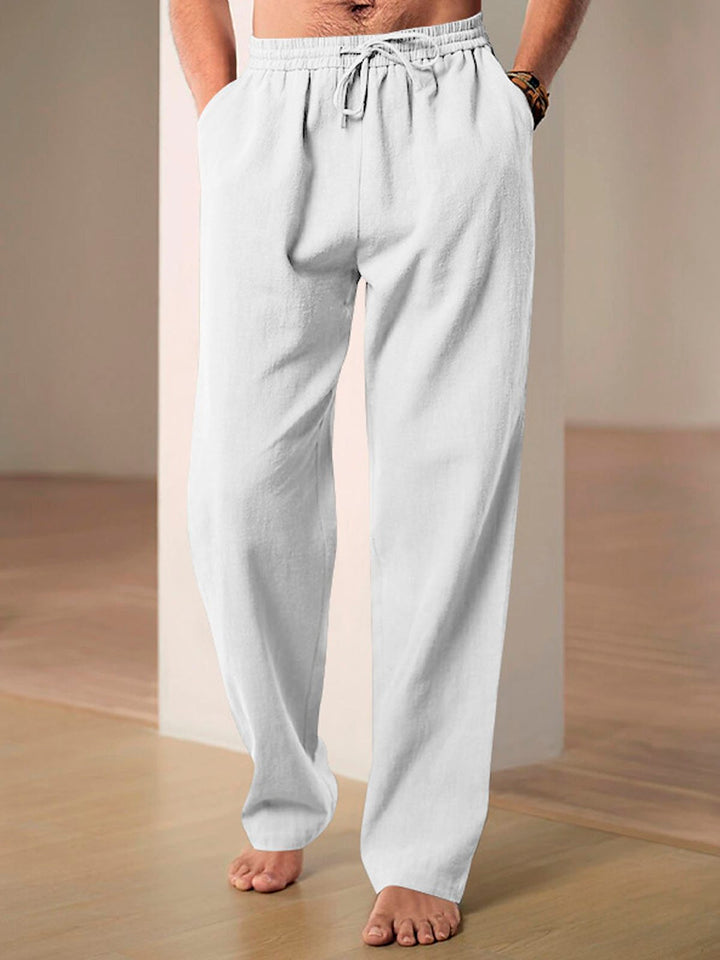 Alohadaddy Casual Cotton and Linen Men&