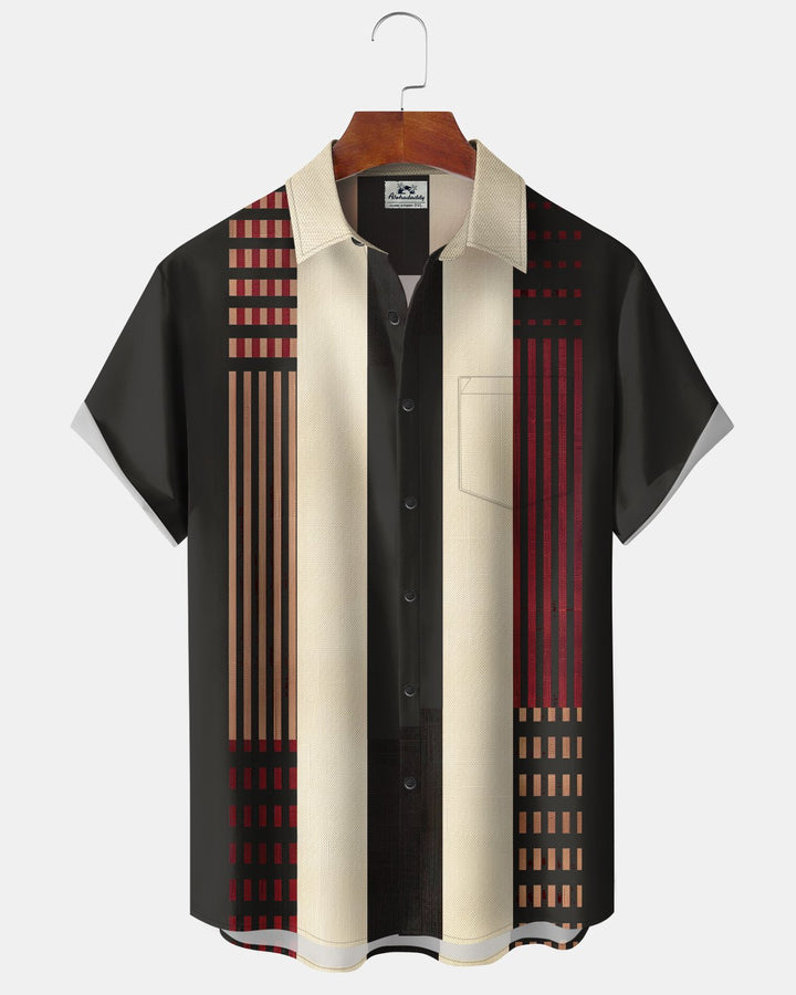 Alohadaddy® Casual Geometric Print Men&