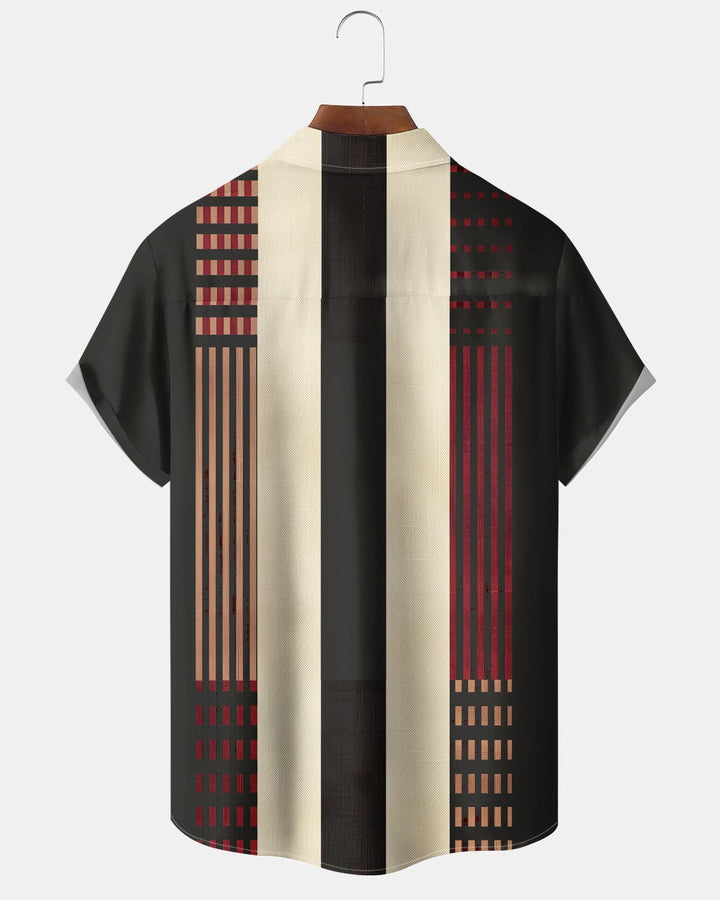 Alohadaddy® Casual Geometric Print Men&