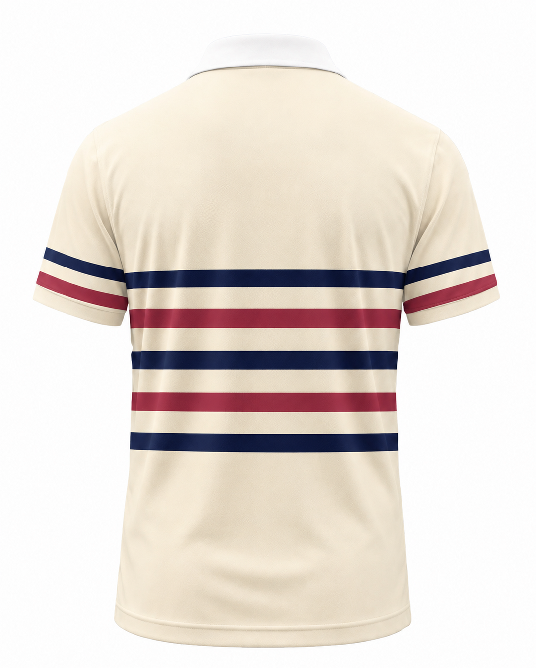 Men’s Basic Casual stripe Retro Print Button Down Polo Short-Sleeve Big &amp; Tall