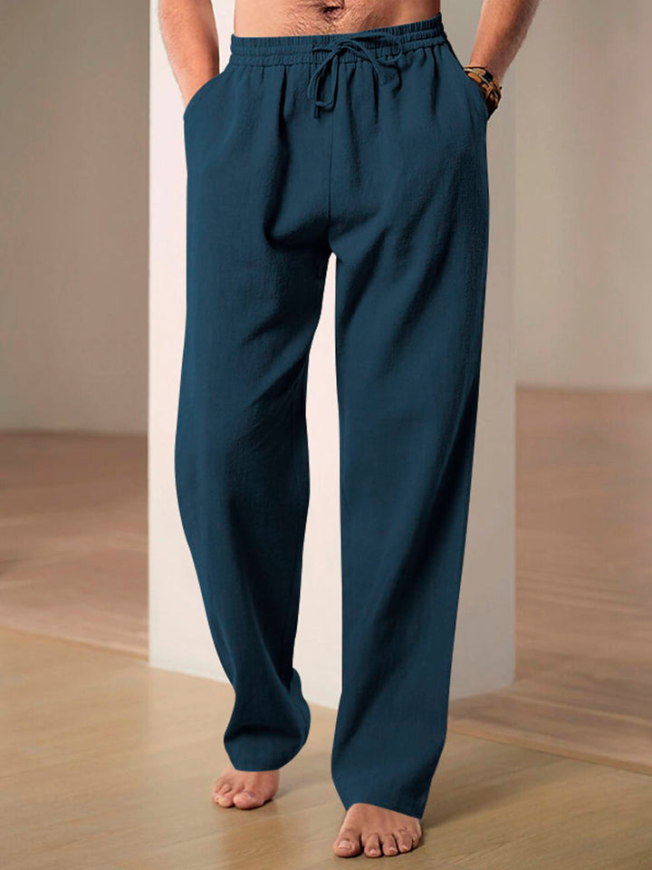 Alohadaddy Casual Cotton and Linen Men&