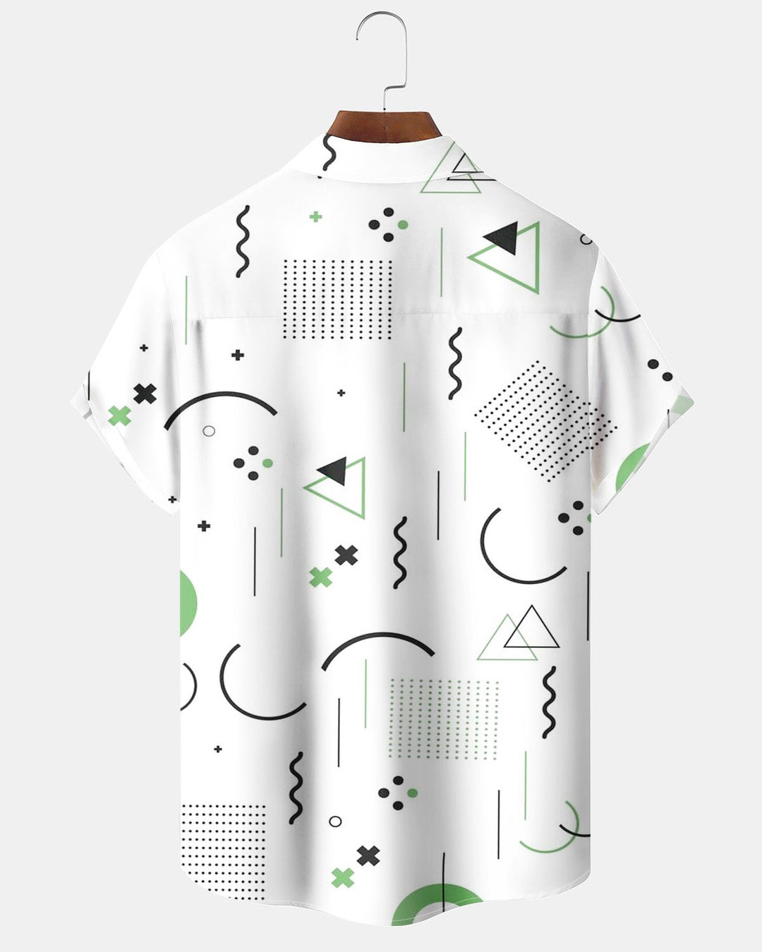 Alohadaddy® Casual Geometric Striped Polka Dot Print Men&