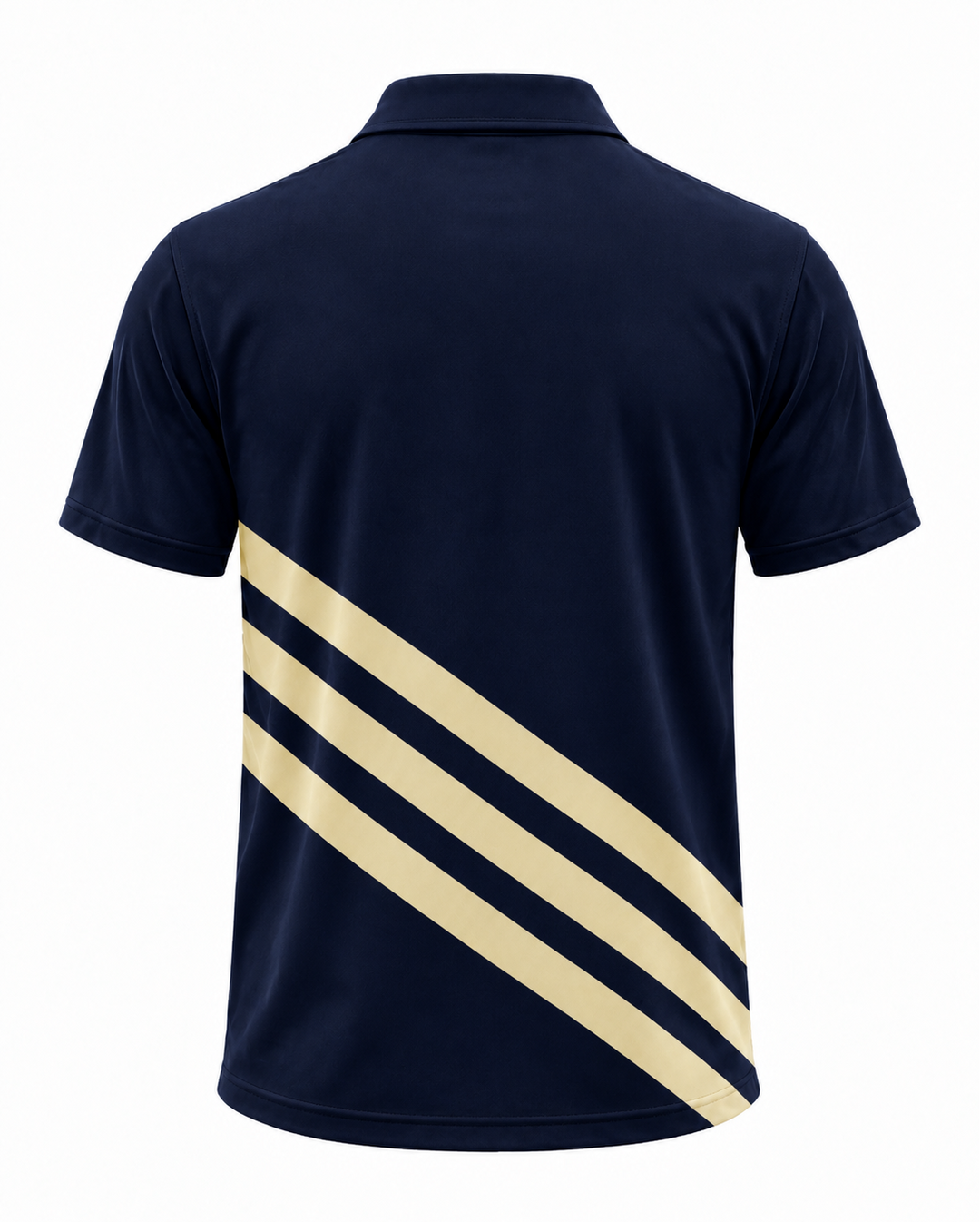 Men’s Basic Casual stripe Retro Print Button Down Polo Short-Sleeve Big &amp; Tall