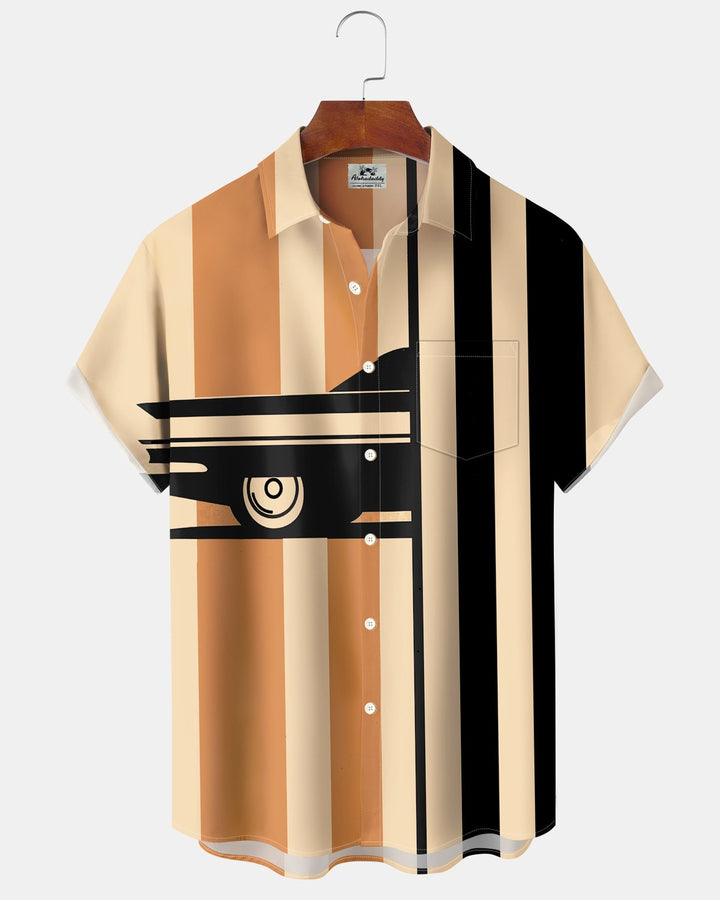 Alohadaddy® Retro Car Print Men&