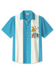 Alohadaddy 50s Vintage Cocktail Bowling Shirt