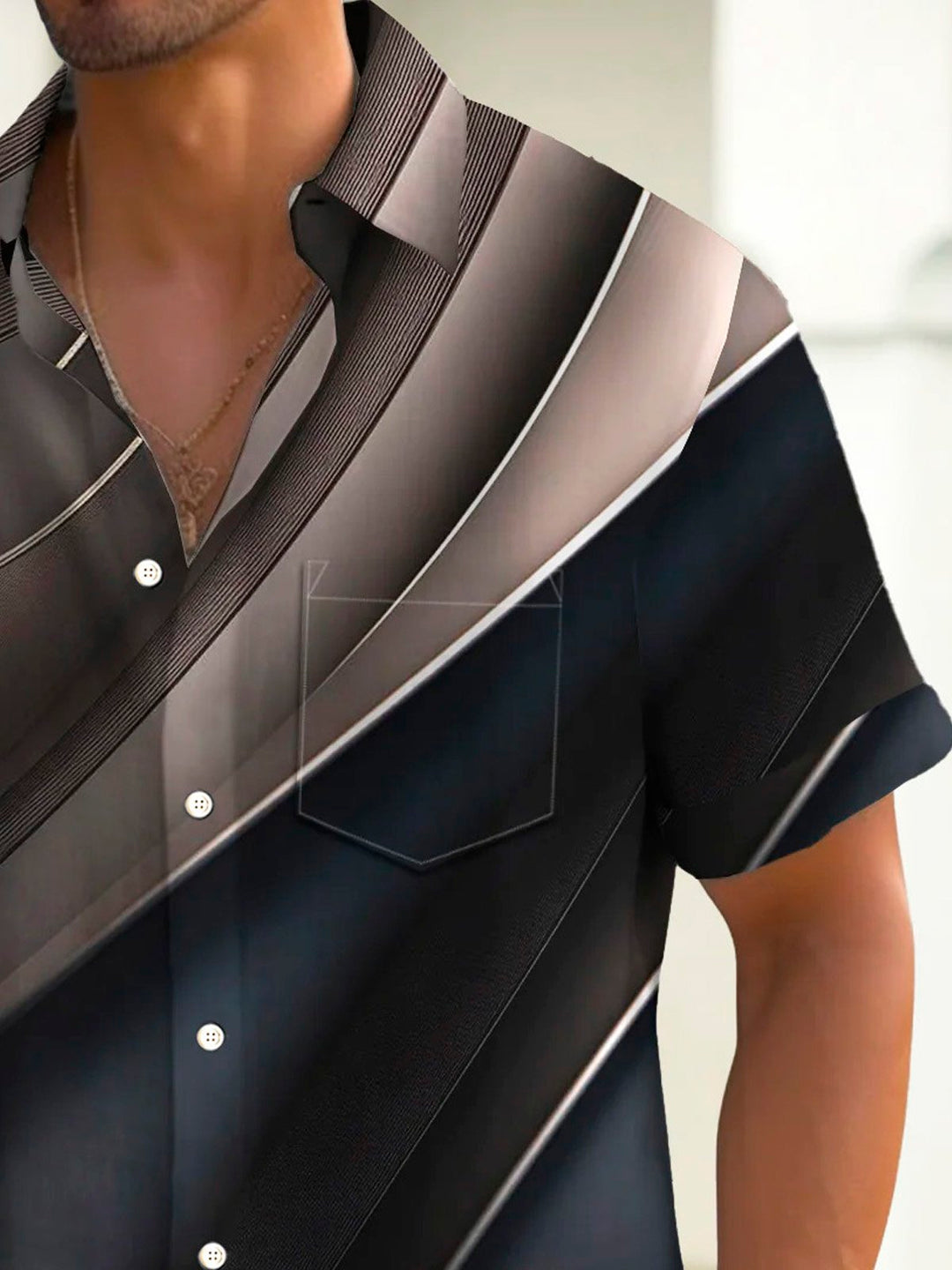 Alohadaddy Vintage Gradient Print Men&
